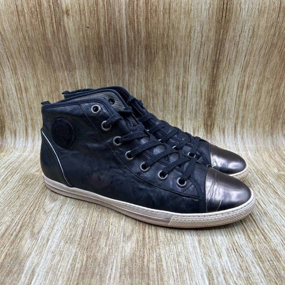Paul Green Hadley Women's Size 6.5 Black‎ Leather Shoes Sneakers Casual